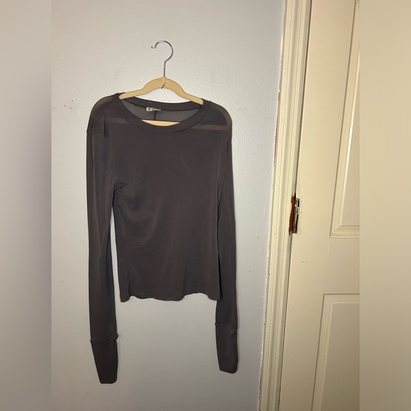 Free People Other - BEFORE SUNSET MESH LONG SLEVEE NWOT